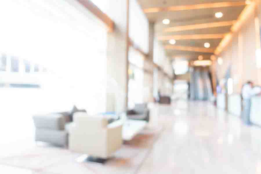 Business Hintergrund 01 für professionelles Bewerbungsfoto, Szene Hotel Lobby