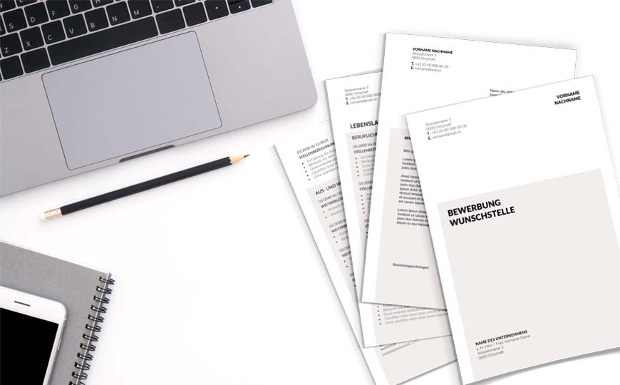 Bewerbungspaket Bewerbungsdossier: Komplette Bewerbung erstellen lassen, Bewerbungsunterlagen schreiben lassen, BEWERBUNGSBOX